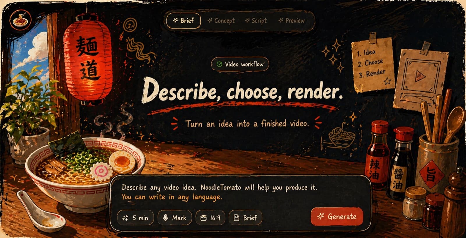 Idea step preview