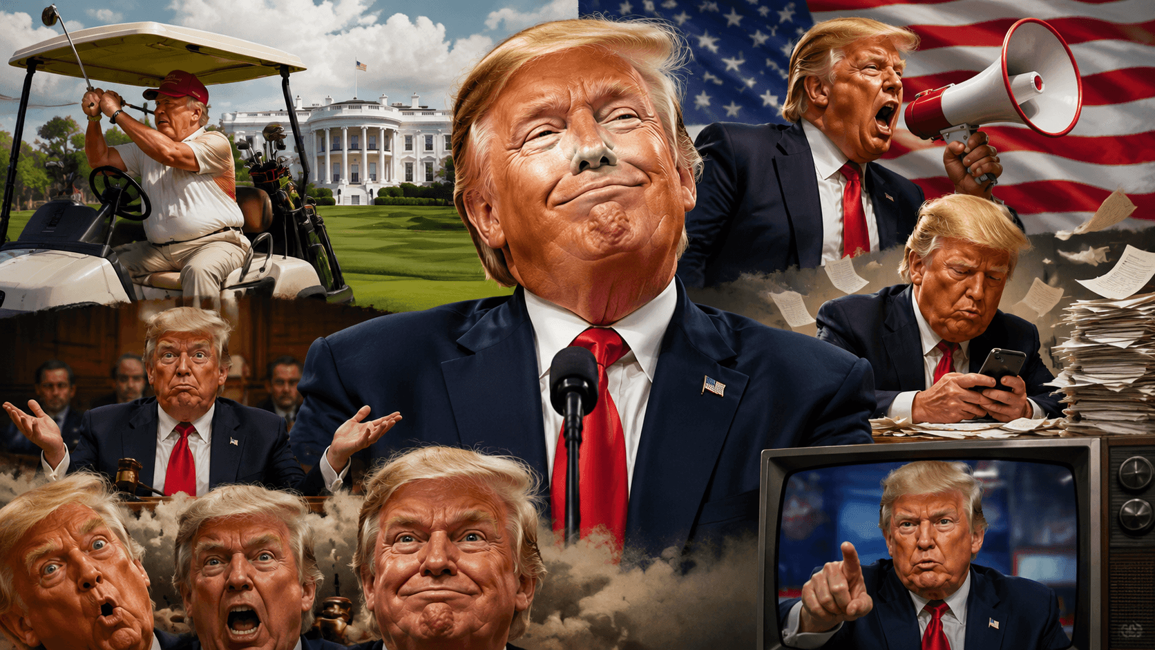 Trump Political Satire and News