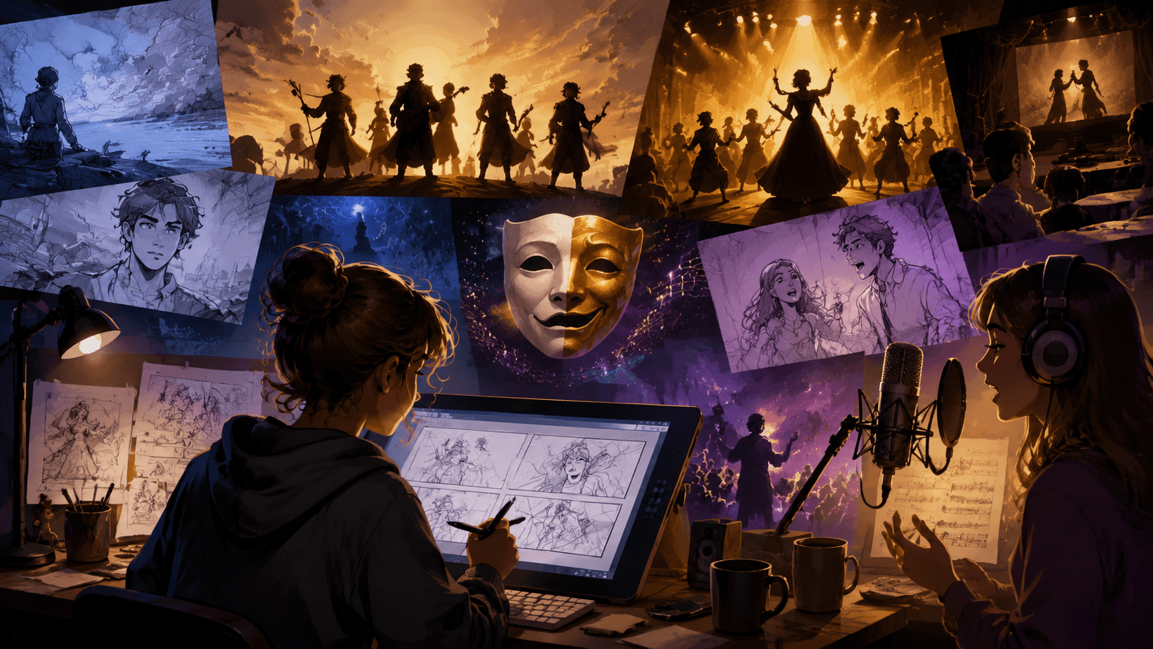 Musical Theater Fan Content YouTube niche earnings and breakout examples