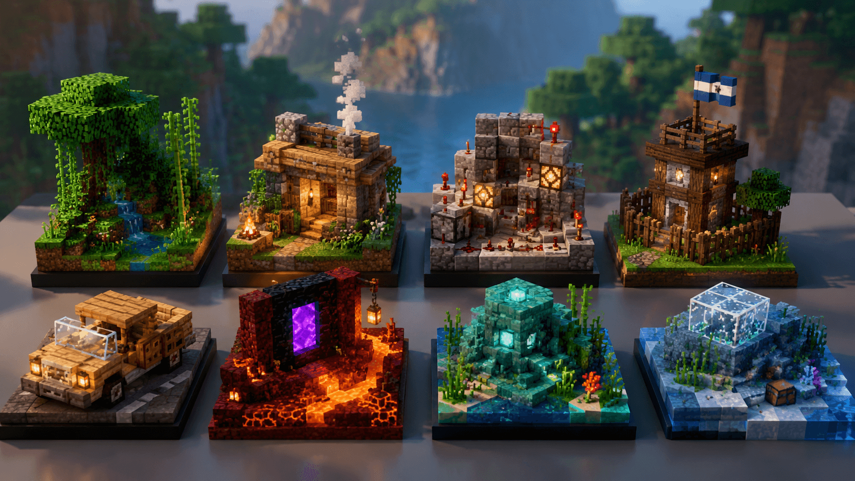 Minecraft Mini Builds