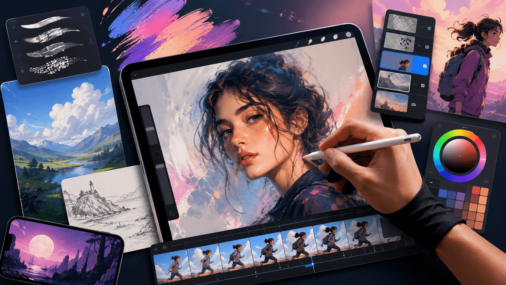 Procreate Drawing Tutorials YouTube niche earnings and breakout examples