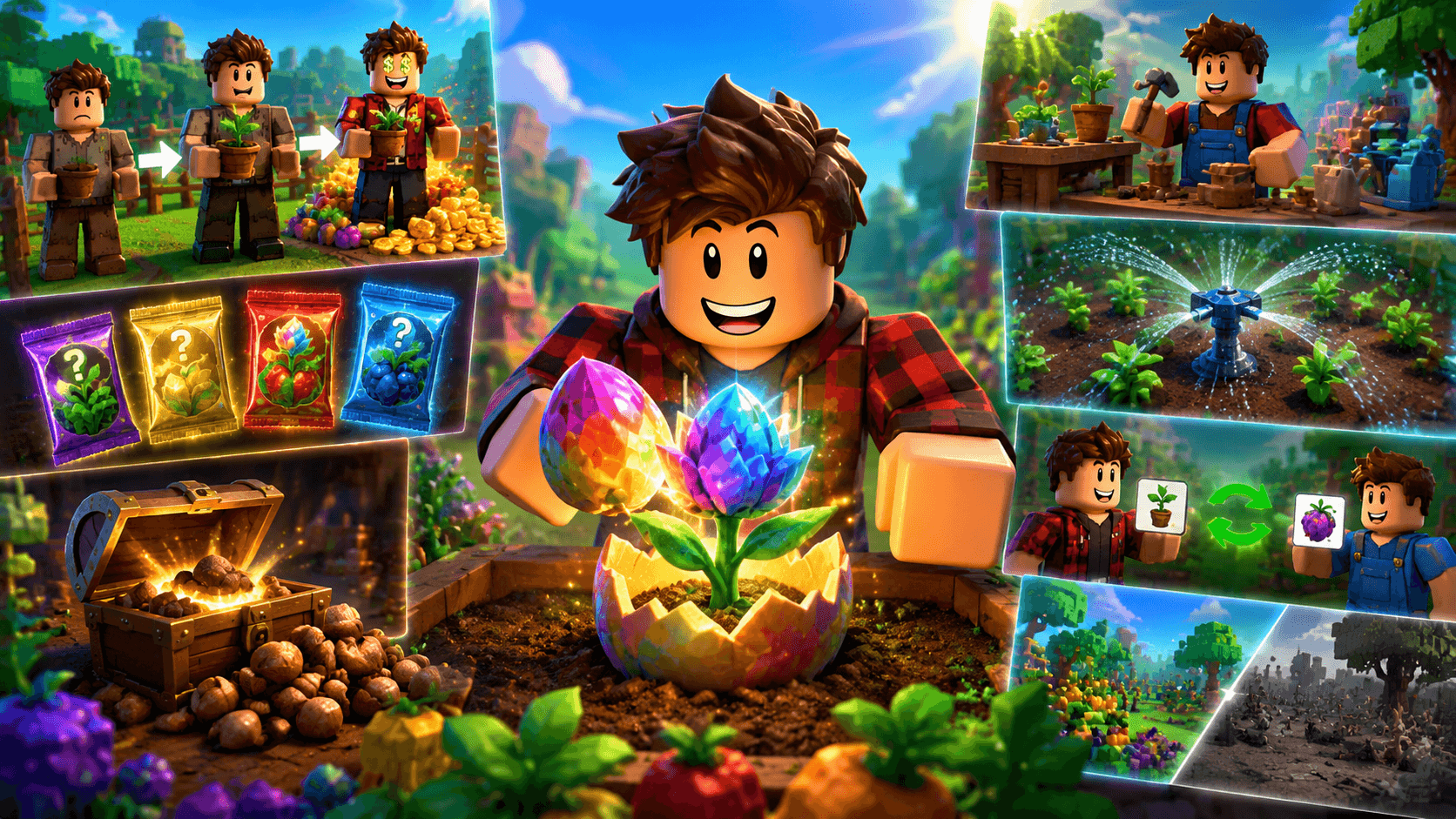 Roblox Grow a Garden YouTube niche earnings and breakout examples