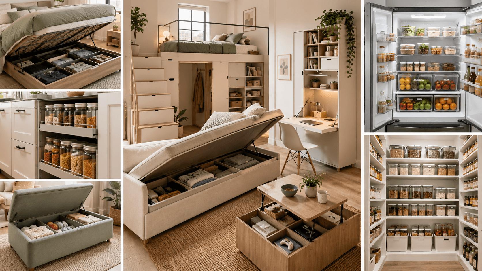 Space-Saving Home Organization