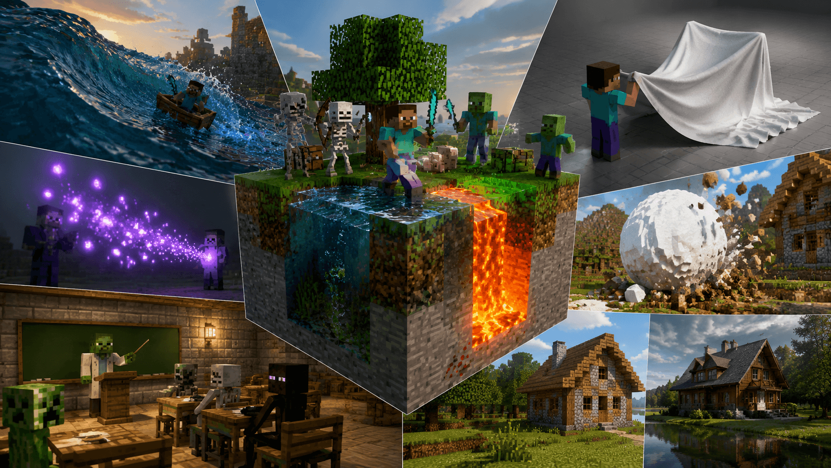 Minecraft Blender 3D Animation