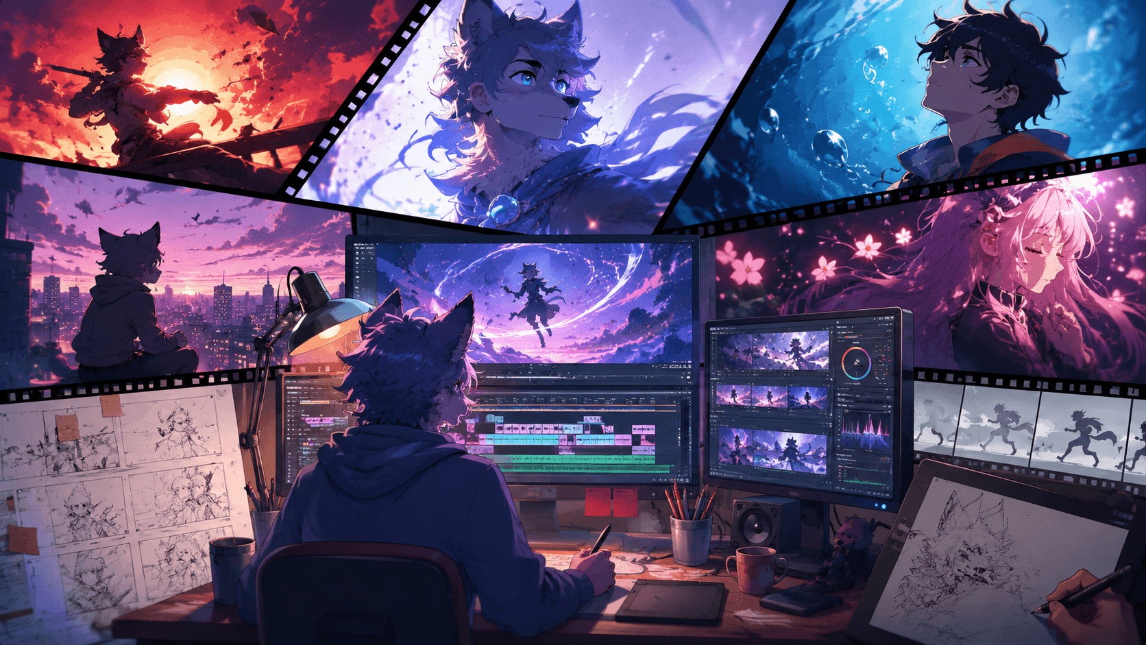 AMV and PMV Fan Edits YouTube niche earnings and breakout examples