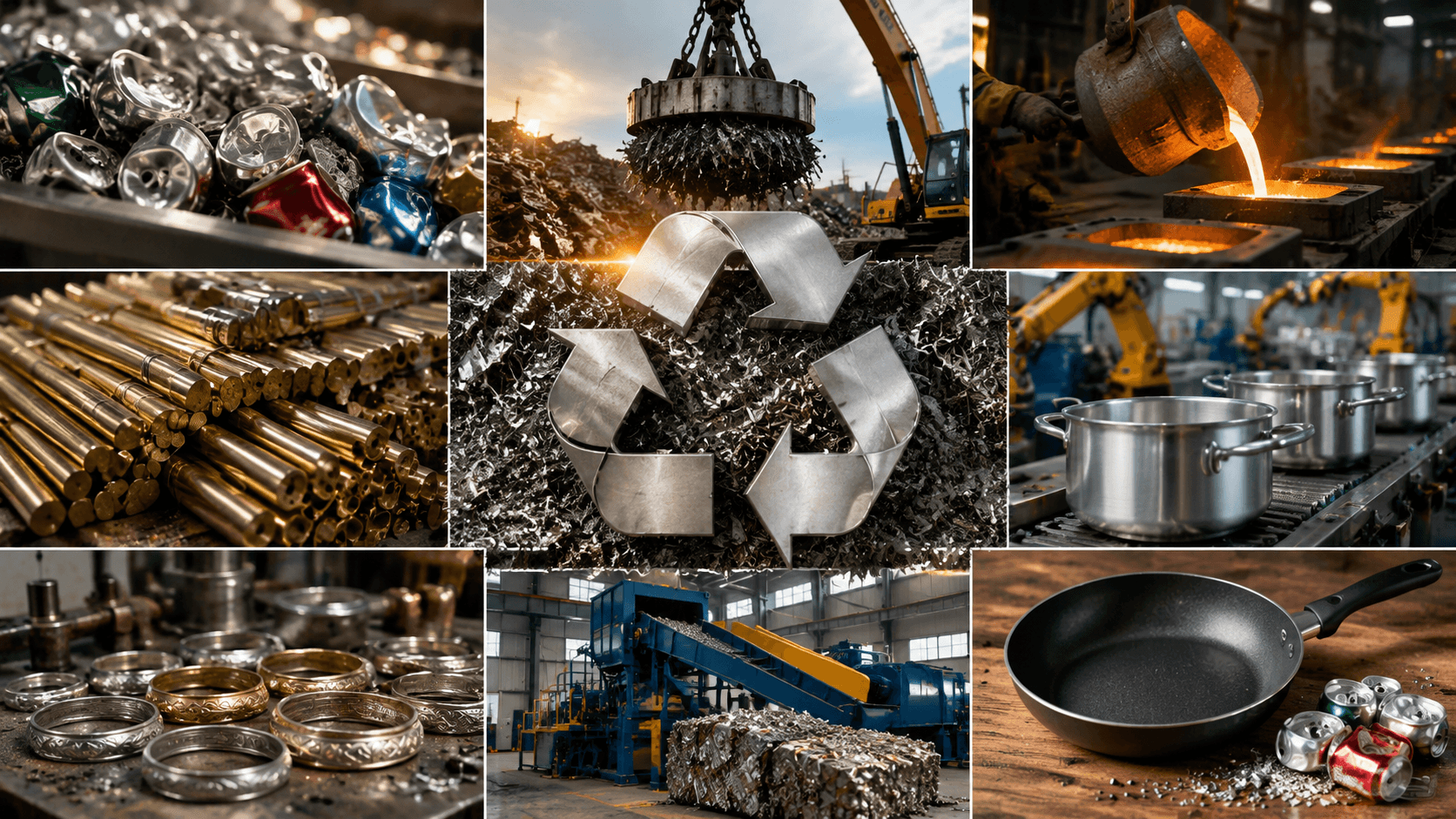 Scrap Metal Recycling Process