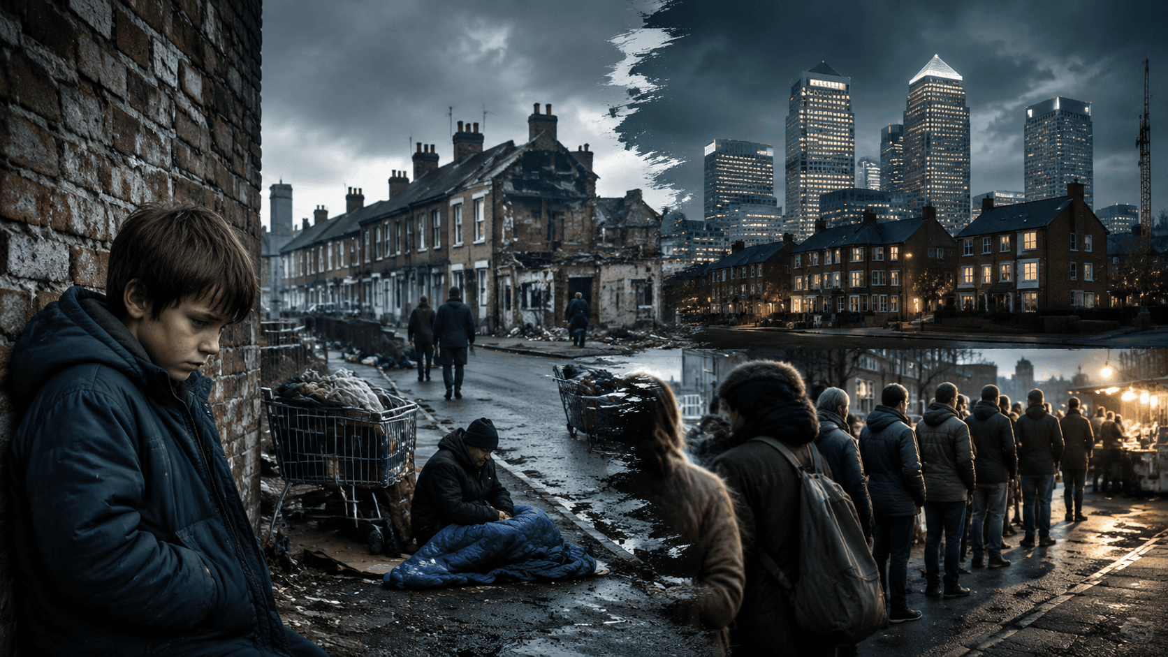 UK Poverty and Inequality Documentaries YouTube niche earnings and breakout examples