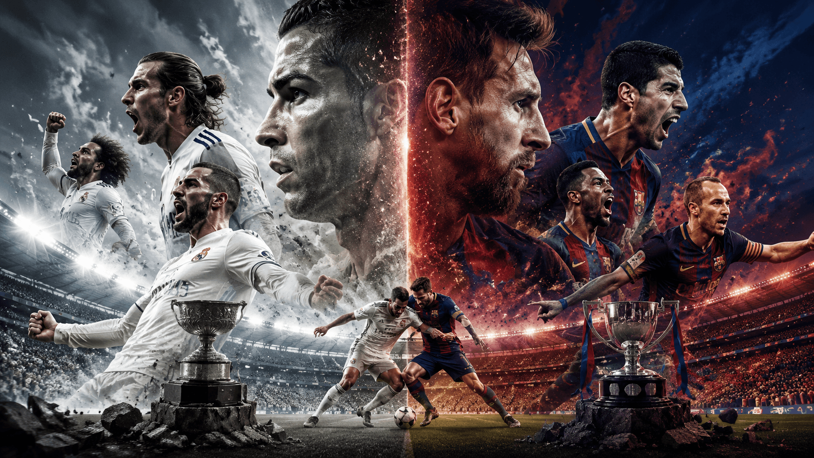 Real Madrid vs Barcelona Rivalry YouTube niche earnings and breakout examples