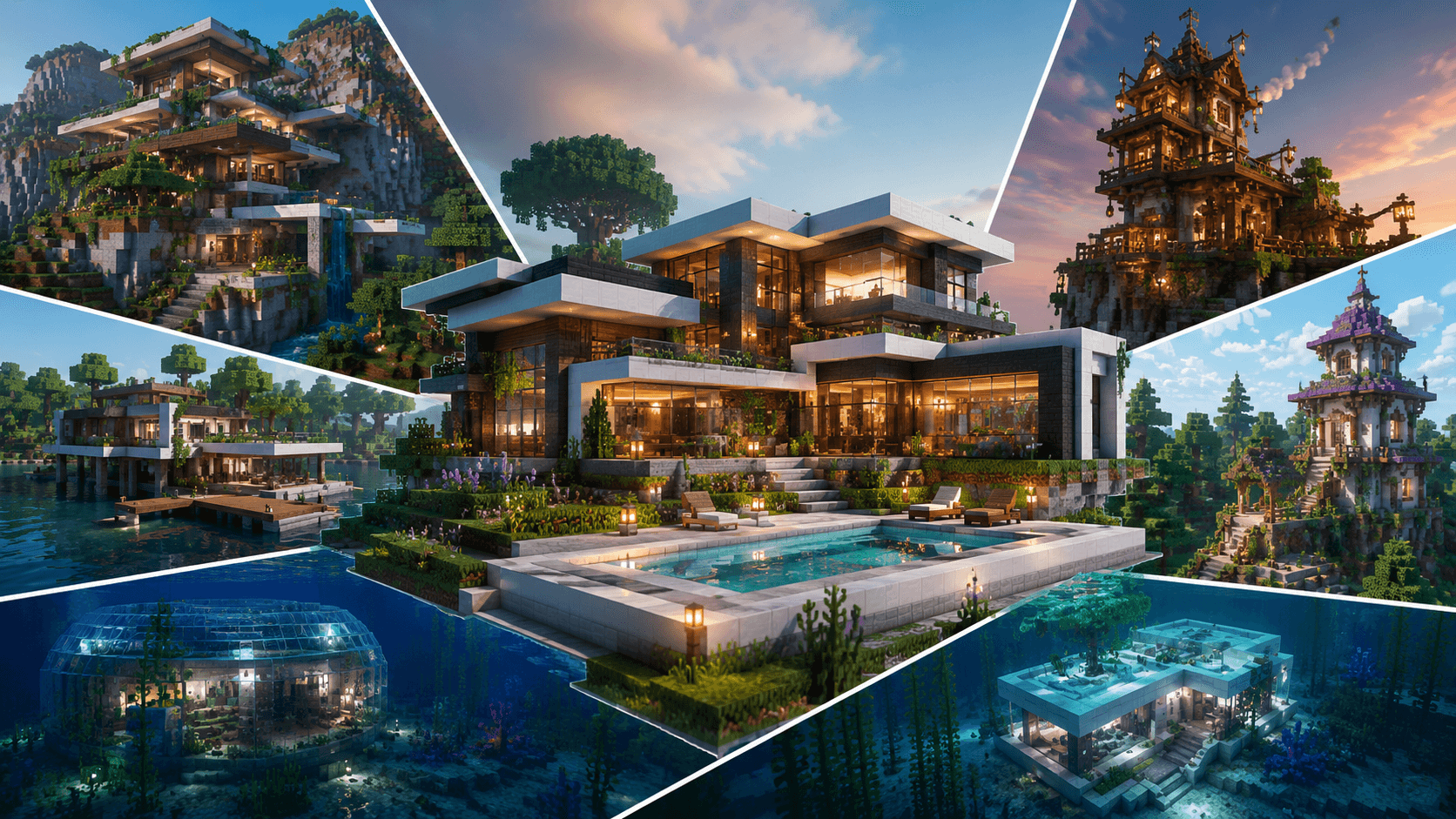 Minecraft House Building Tutorials