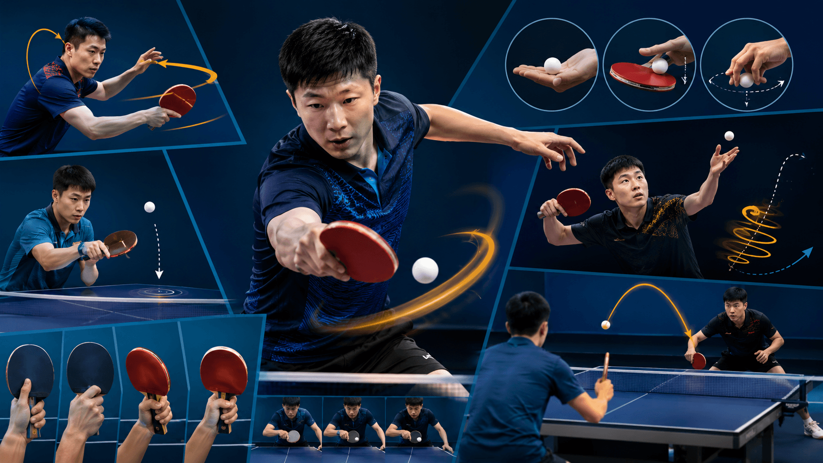 Table Tennis Technique Tutorials YouTube niche earnings and breakout examples