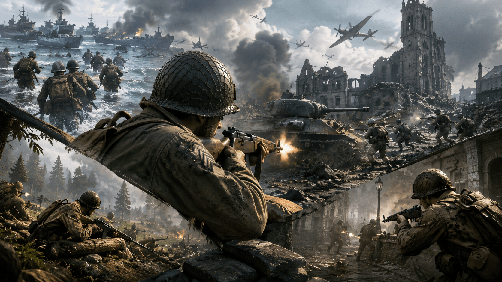 WWII Shooter Gameplay YouTube niche earnings and breakout examples