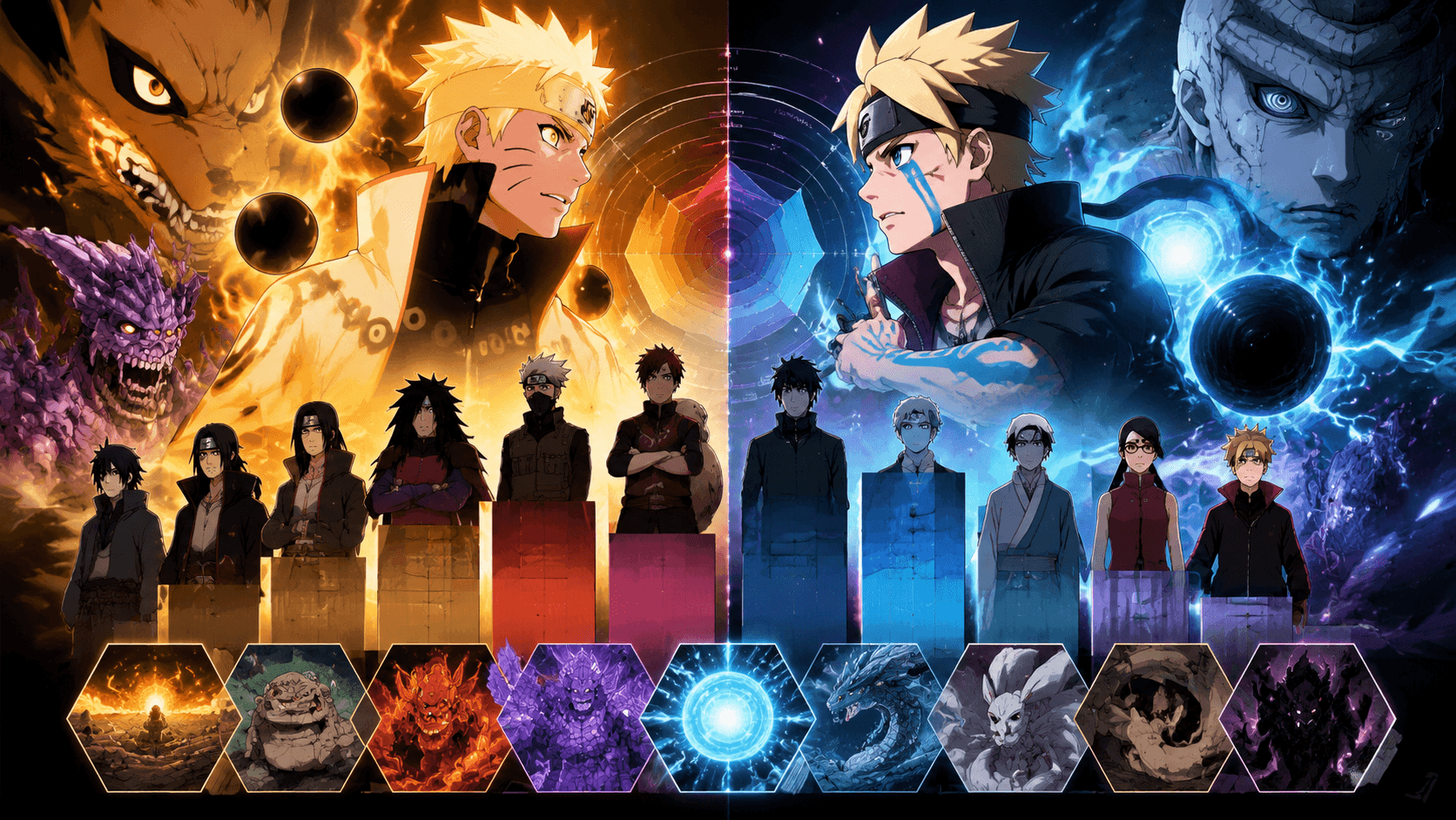 Naruto and Boruto Power Scaling
