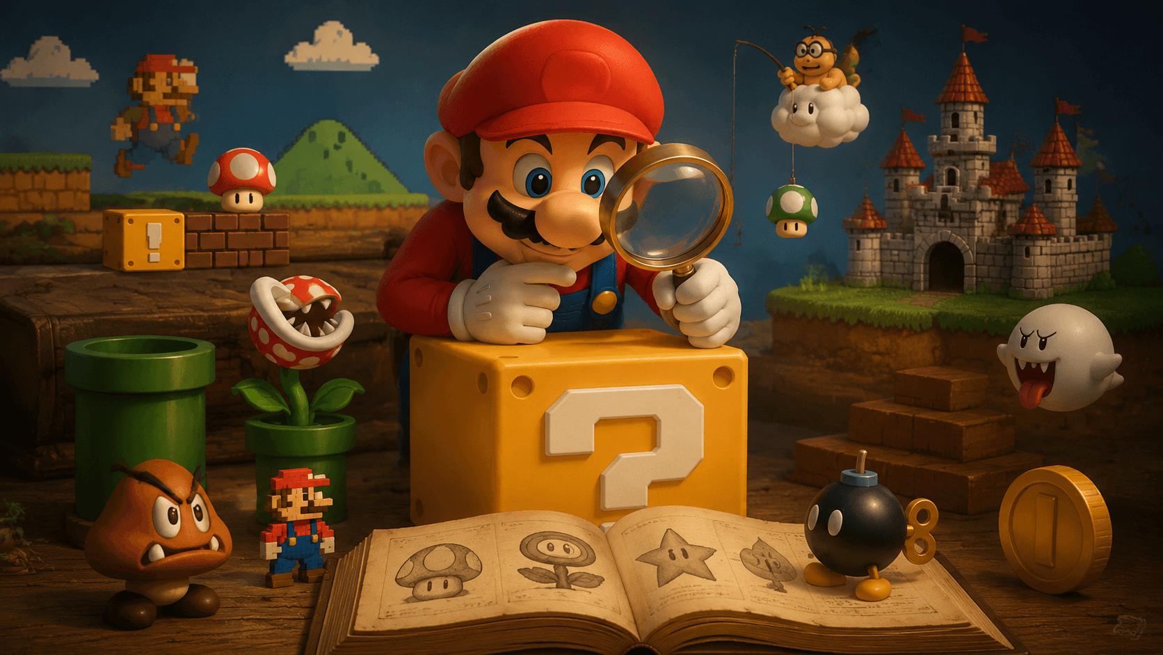Mario Trivia and Facts YouTube niche earnings and breakout examples