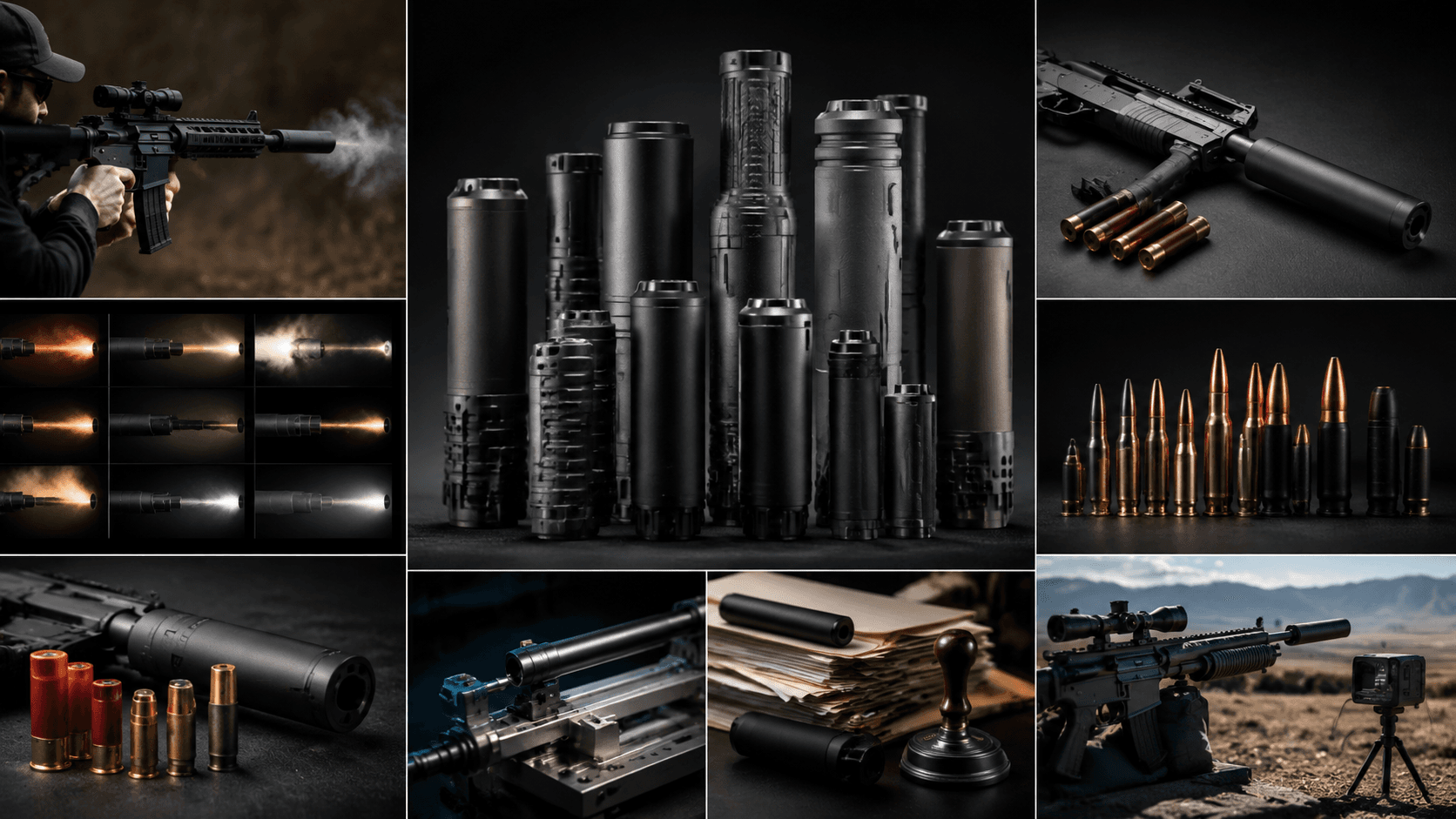 Firearm Suppressor Reviews YouTube niche earnings and breakout examples