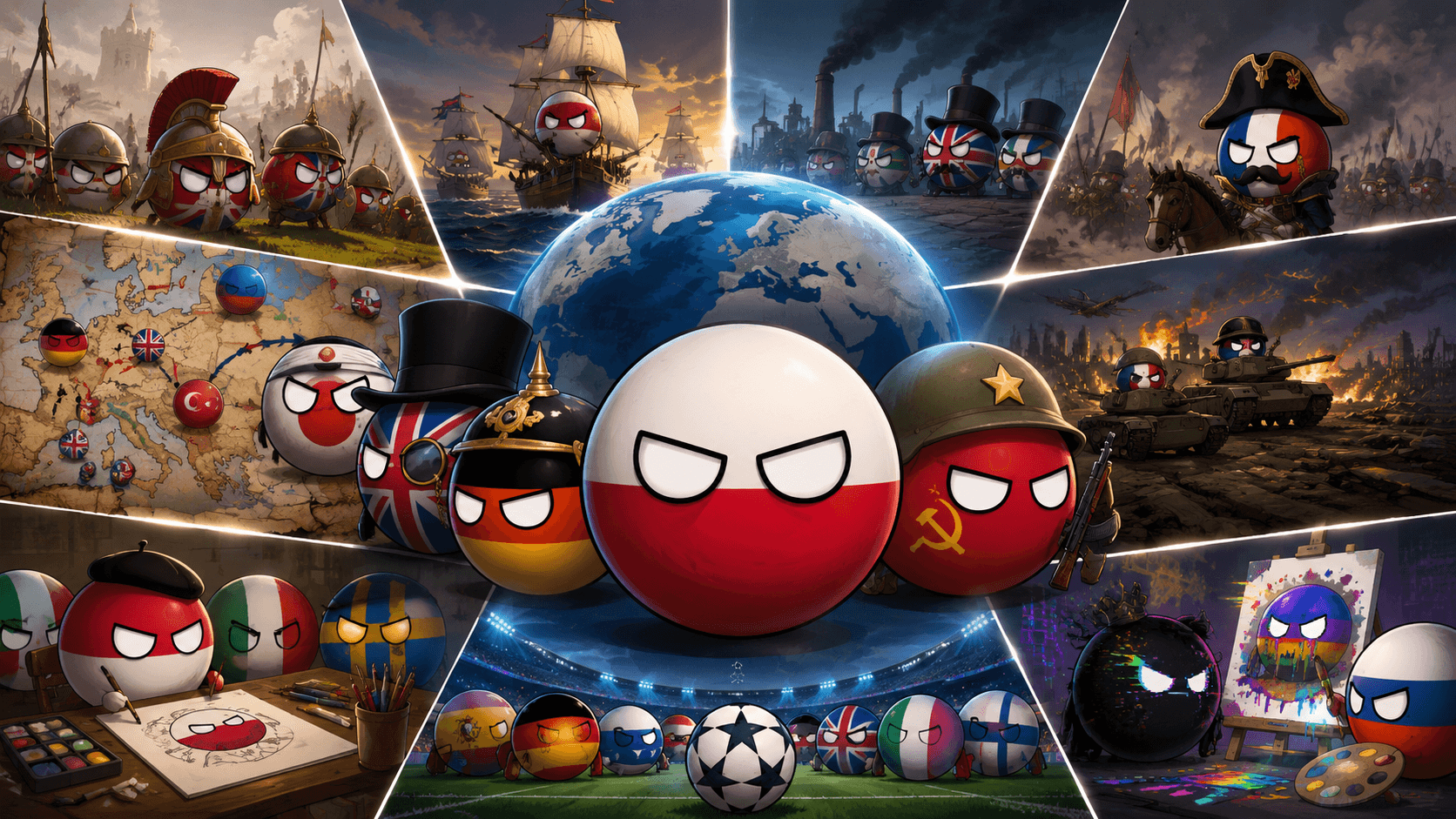 Countryballs Animation YouTube niche earnings and breakout examples