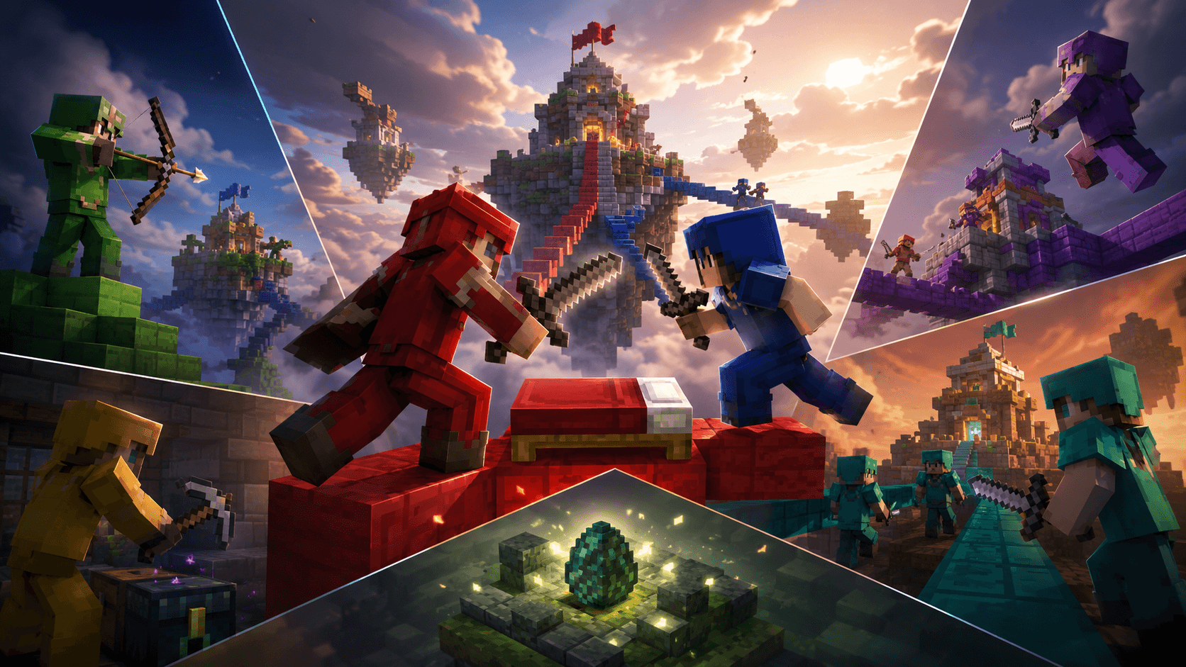Minecraft Bedwars YouTube niche earnings and breakout examples