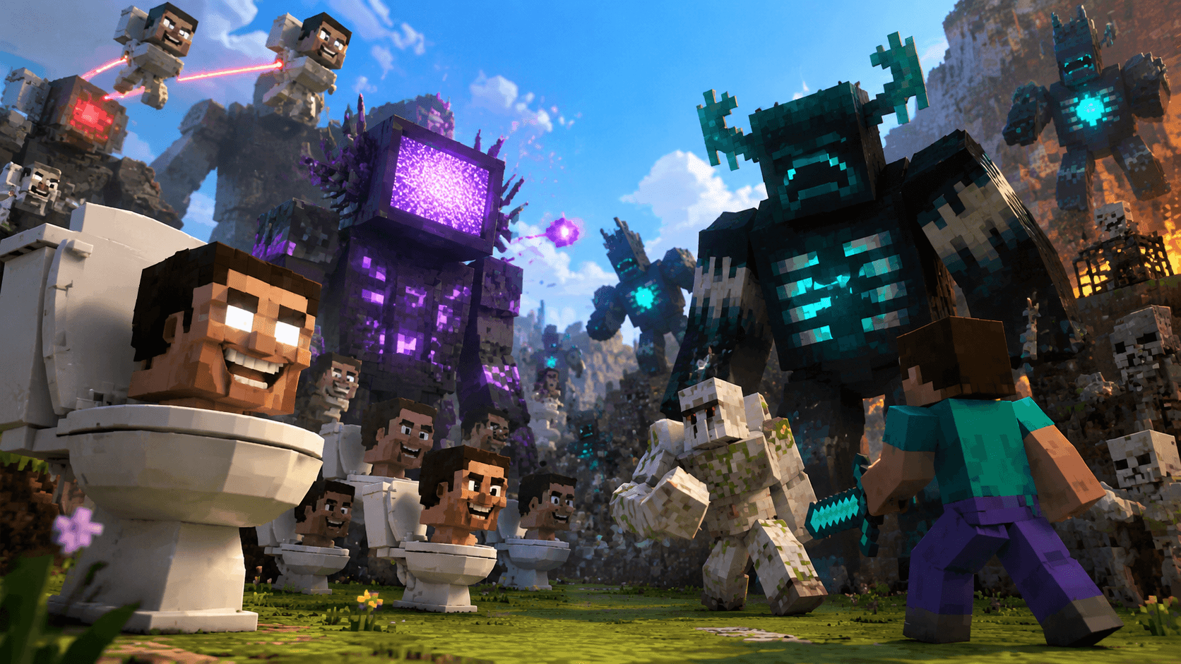 Skibidi Toilet Minecraft Mods
