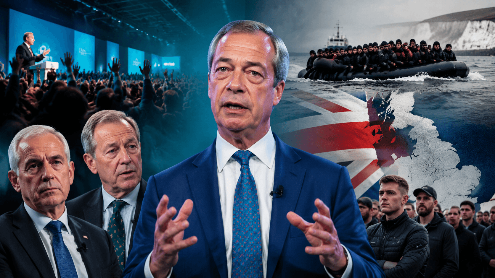 Reform UK Political Commentary YouTube niche earnings and breakout examples