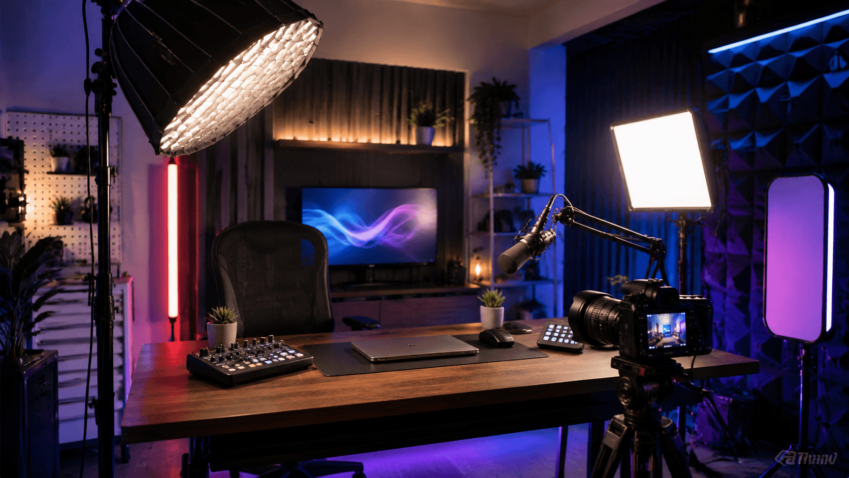 YouTube Studio Lighting and Gear Setup YouTube niche earnings and breakout examples
