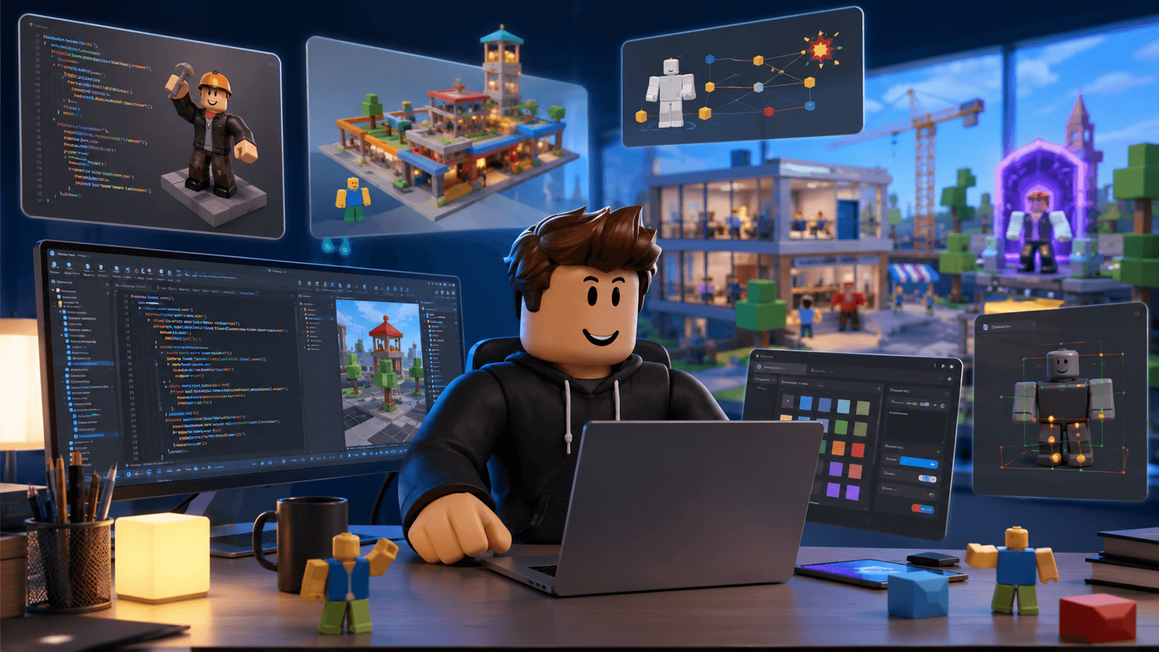 Roblox Game Development YouTube niche earnings and breakout examples
