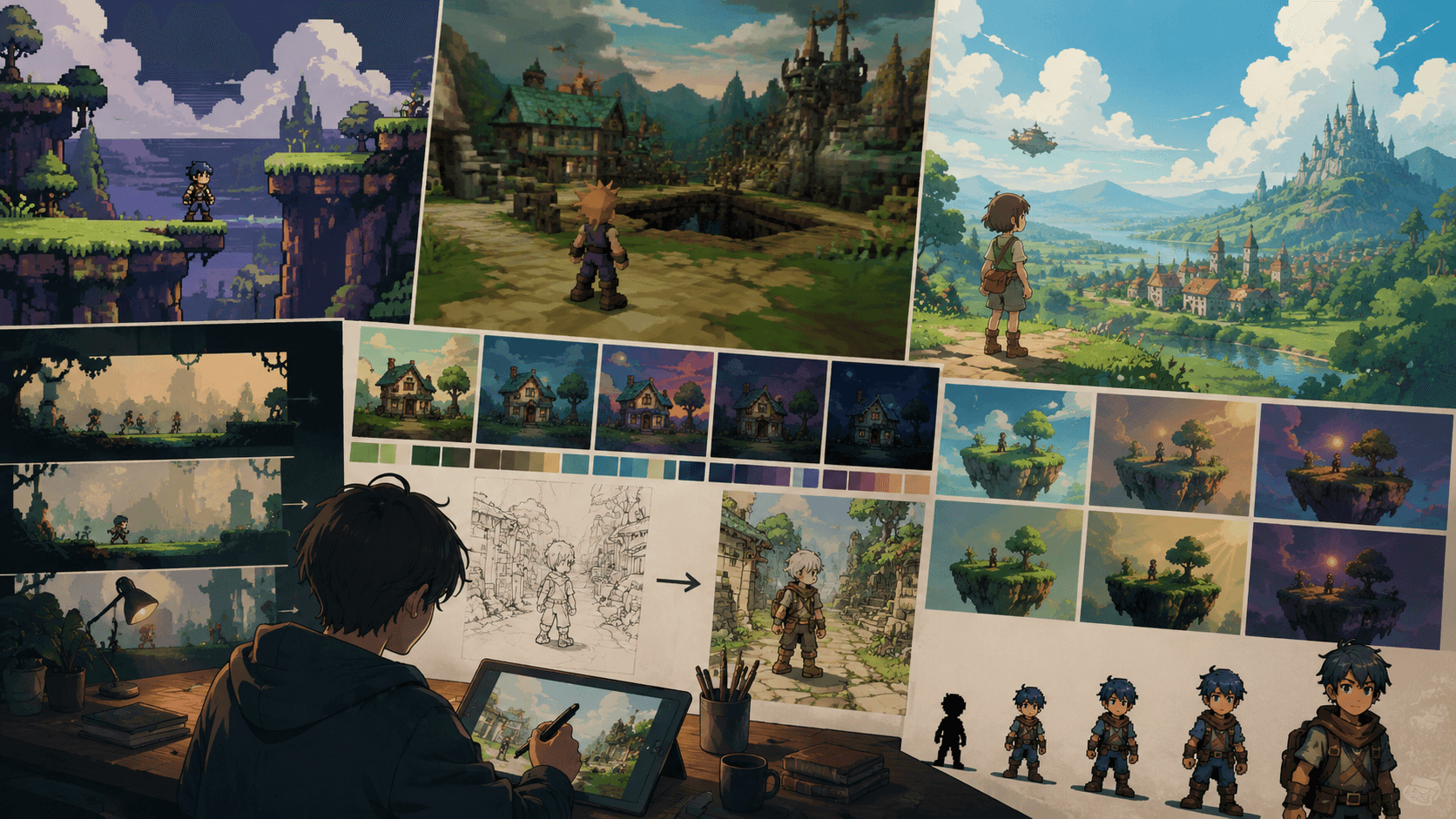 Indie Game Art Style YouTube niche earnings and breakout examples