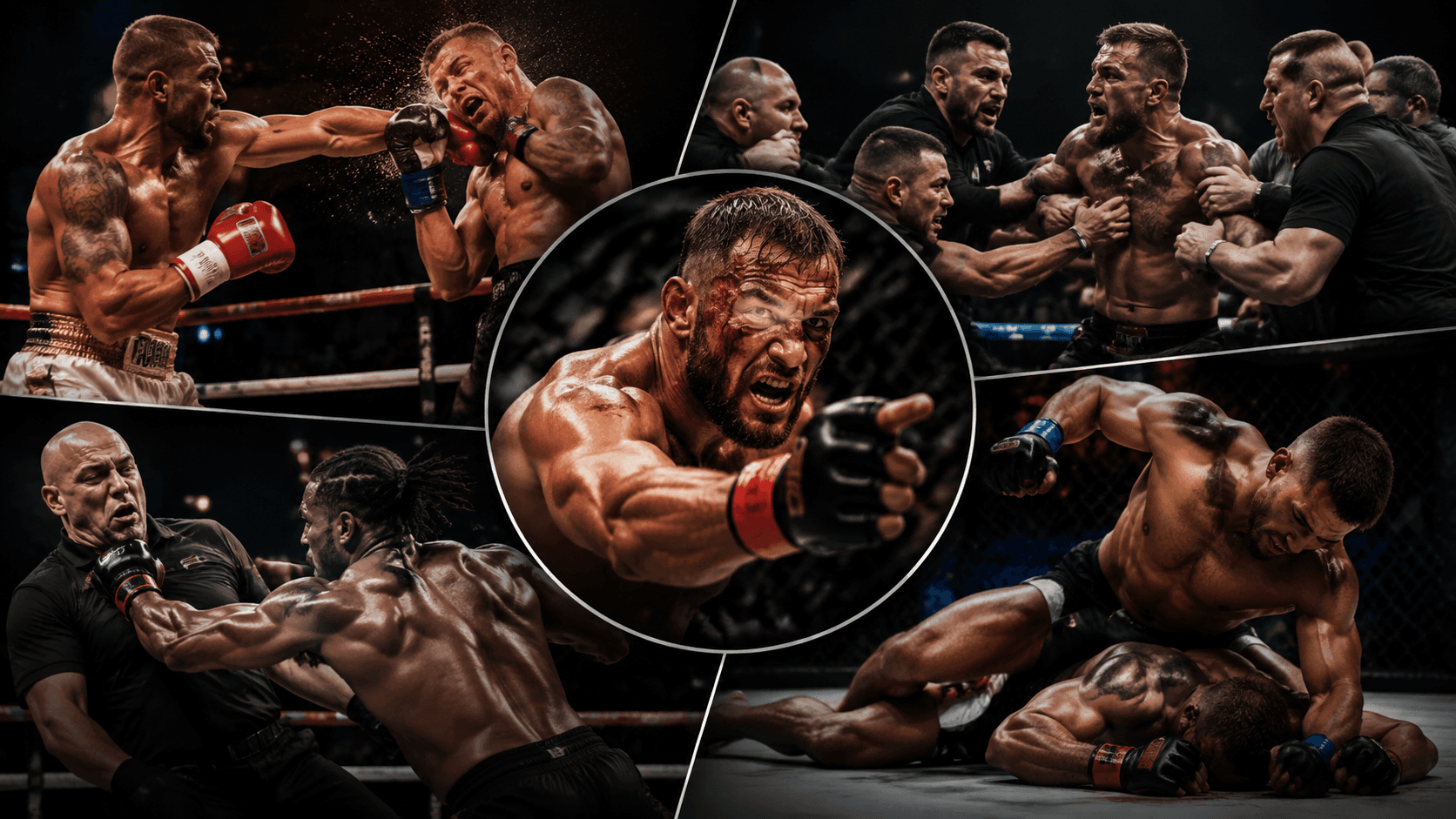 Fighters and Players Losing Control Compilations YouTube niche earnings and breakout examples
