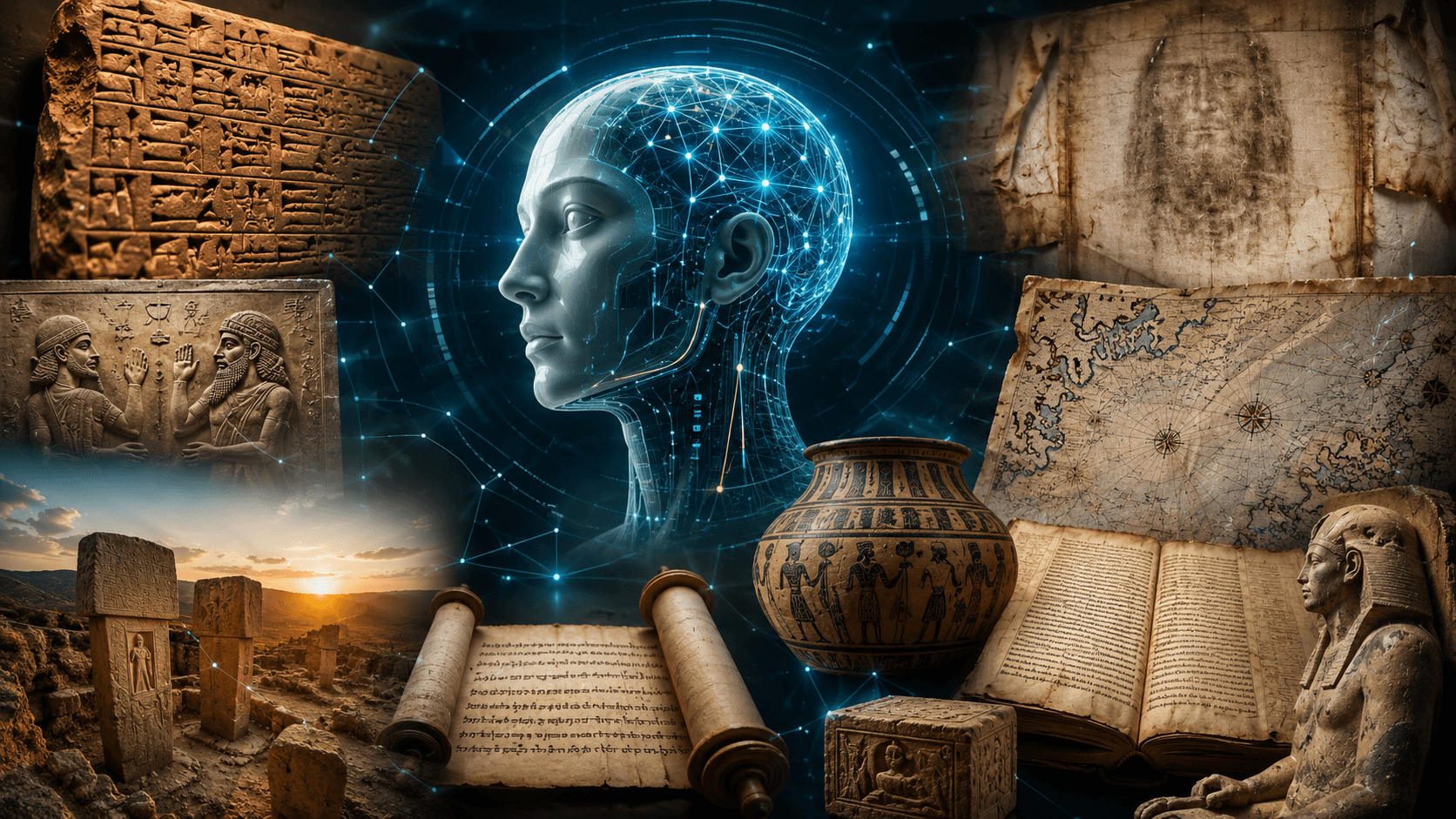 AI Decodes Ancient Mysteries YouTube niche earnings and breakout examples