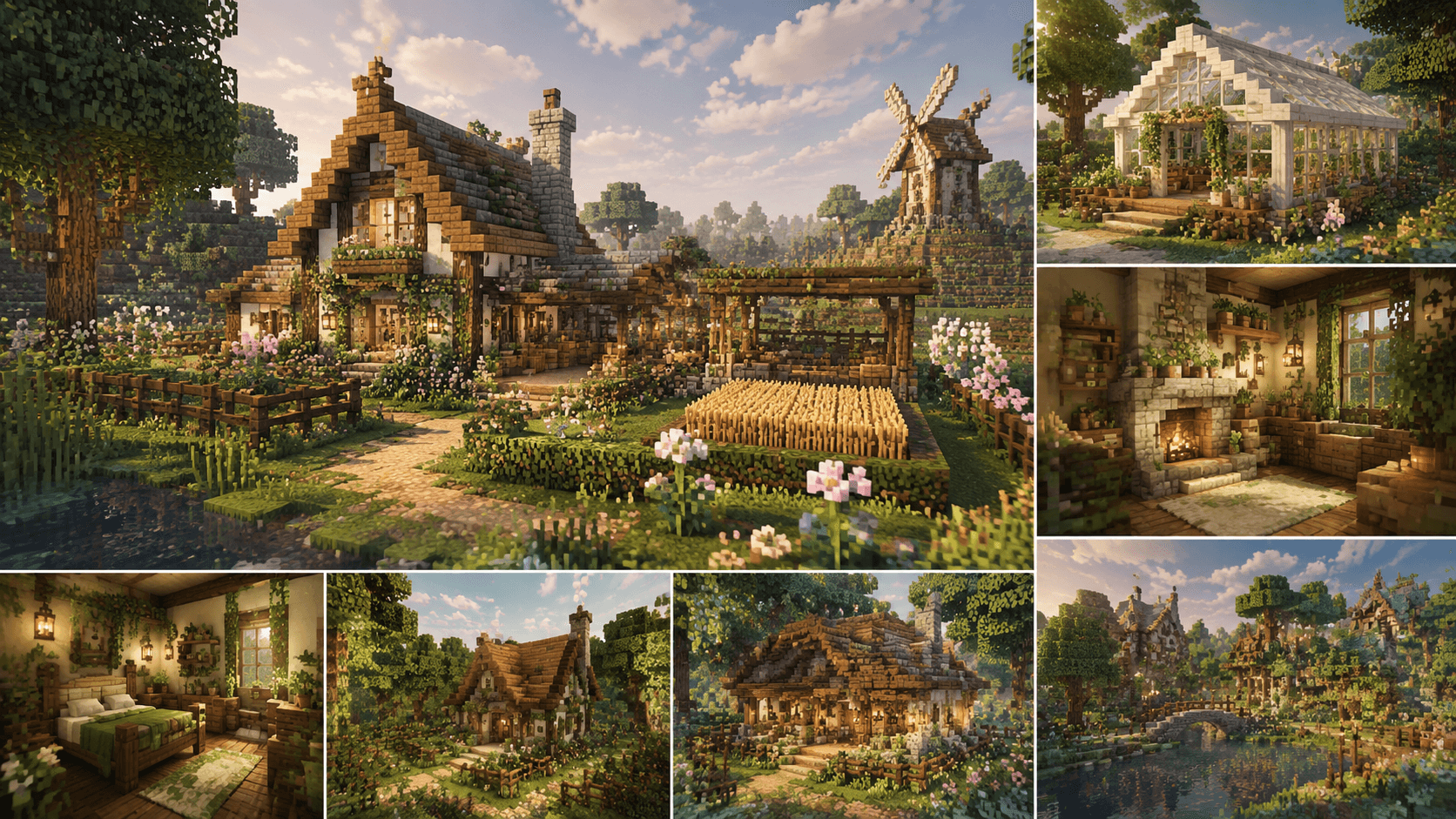 Minecraft Aesthetic Builds