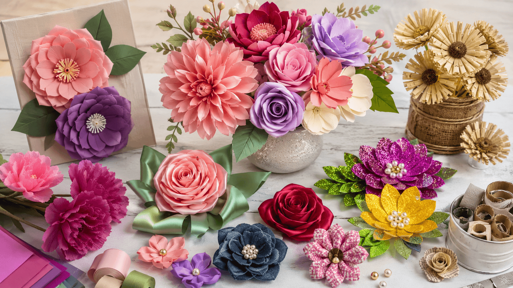 DIY Handmade Flower Crafts YouTube niche earnings and breakout examples