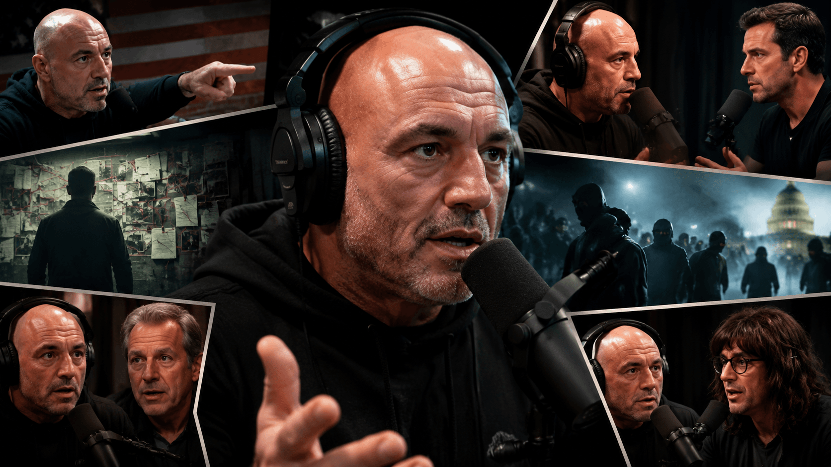 Joe Rogan Podcast Clips YouTube niche earnings and breakout examples