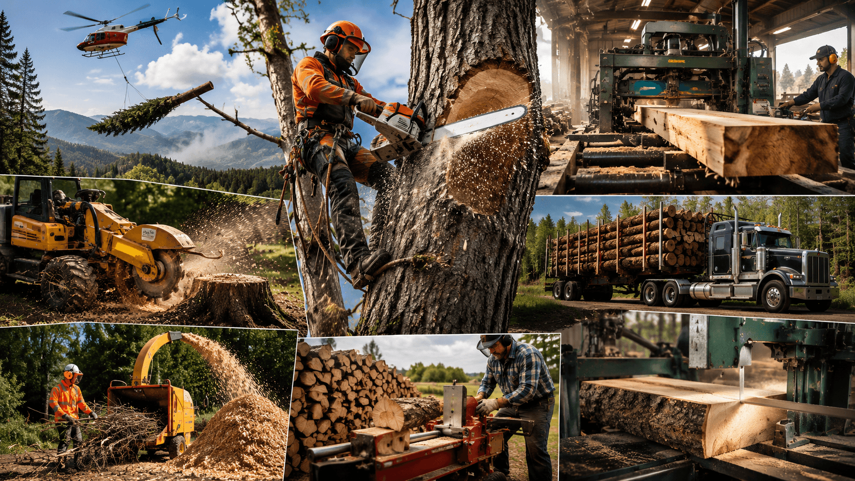 Chainsaw and Sawmill Work YouTube niche earnings and breakout examples