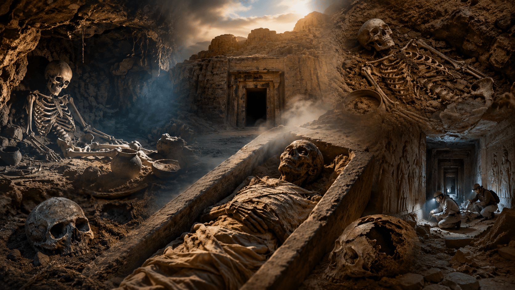 Ancient Skeleton and Burial Discoveries YouTube niche earnings and breakout examples