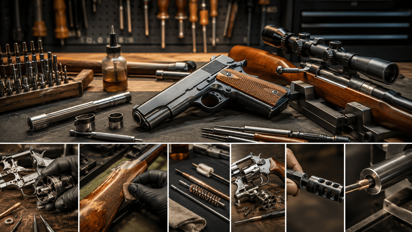 Gunsmithing and Firearm Repair YouTube niche earnings and breakout examples