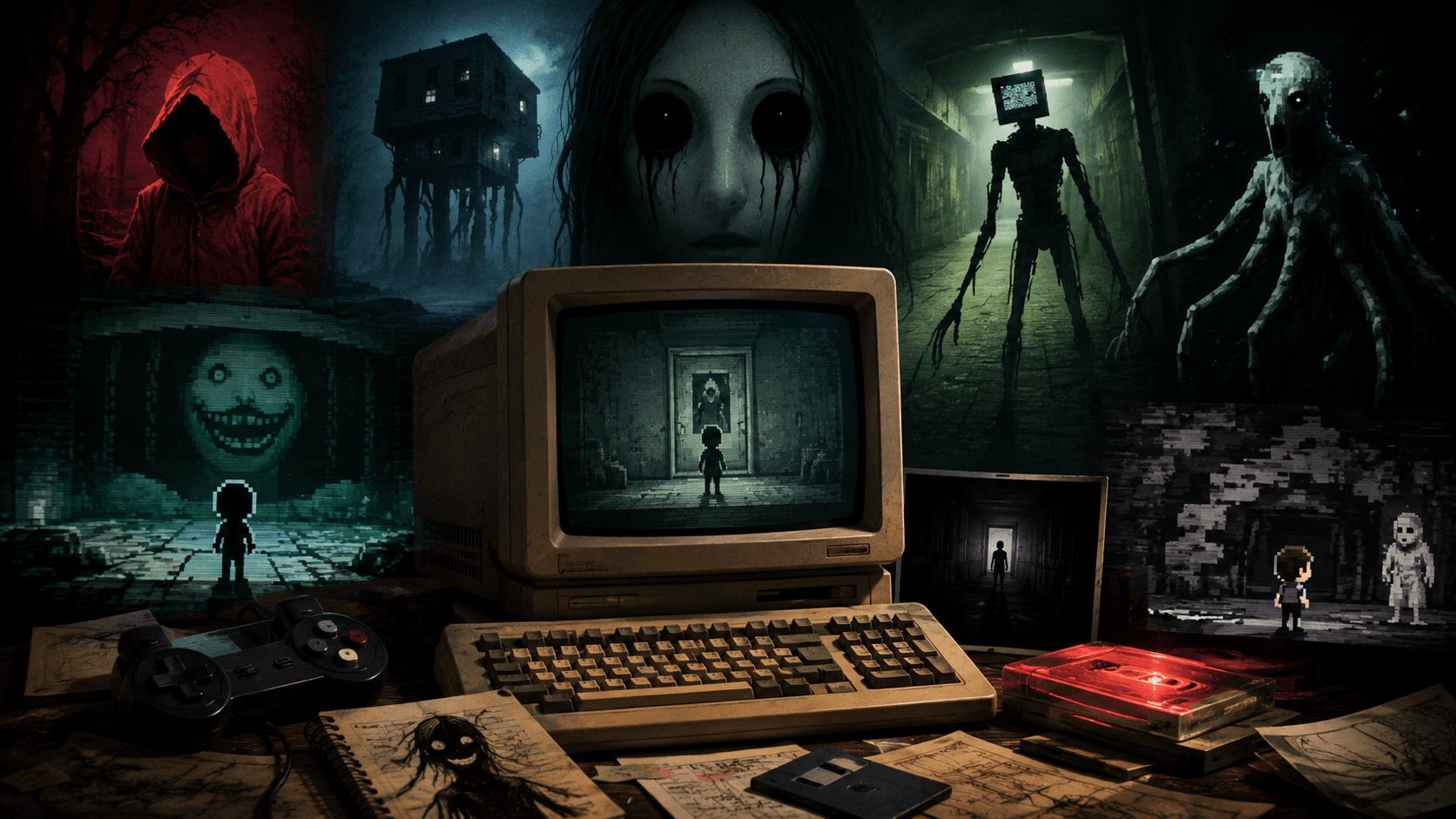 Creepypasta and Horror Game Analysis YouTube niche earnings and breakout examples