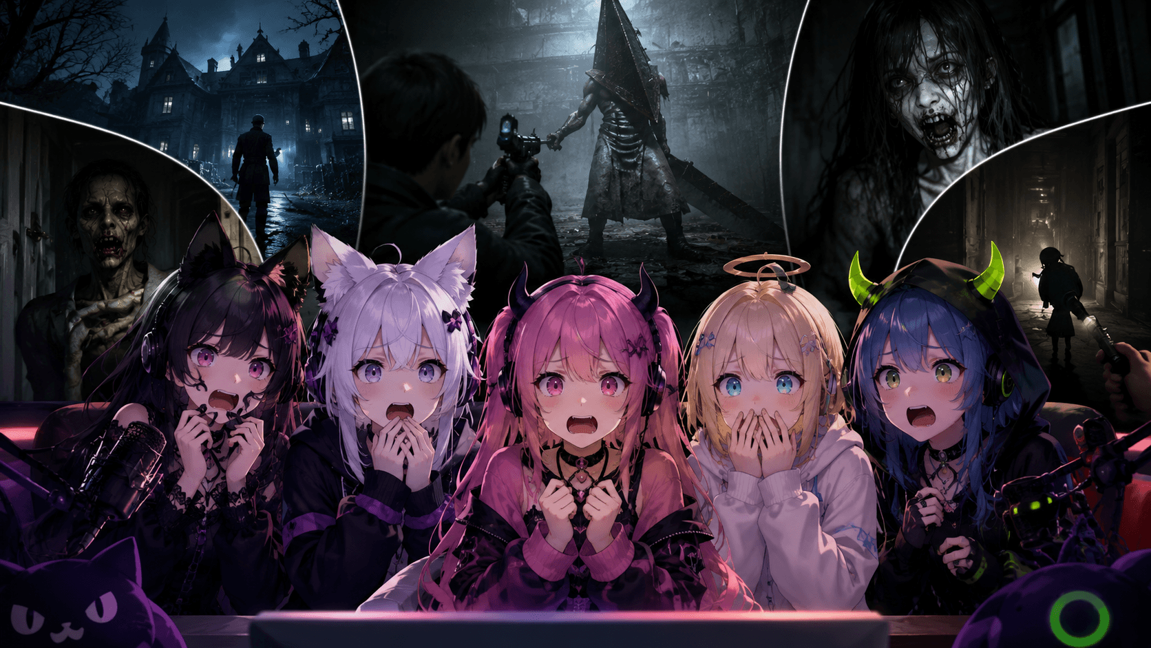 VTuber Horror Game Reactions YouTube niche earnings and breakout examples