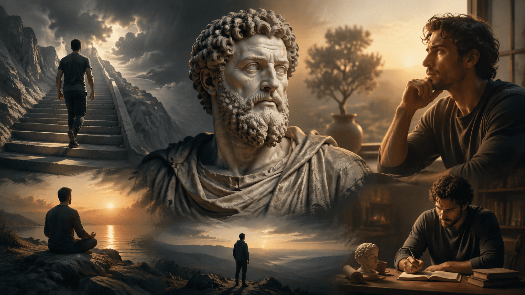 Stoicism Self-Improvement YouTube niche earnings and breakout examples