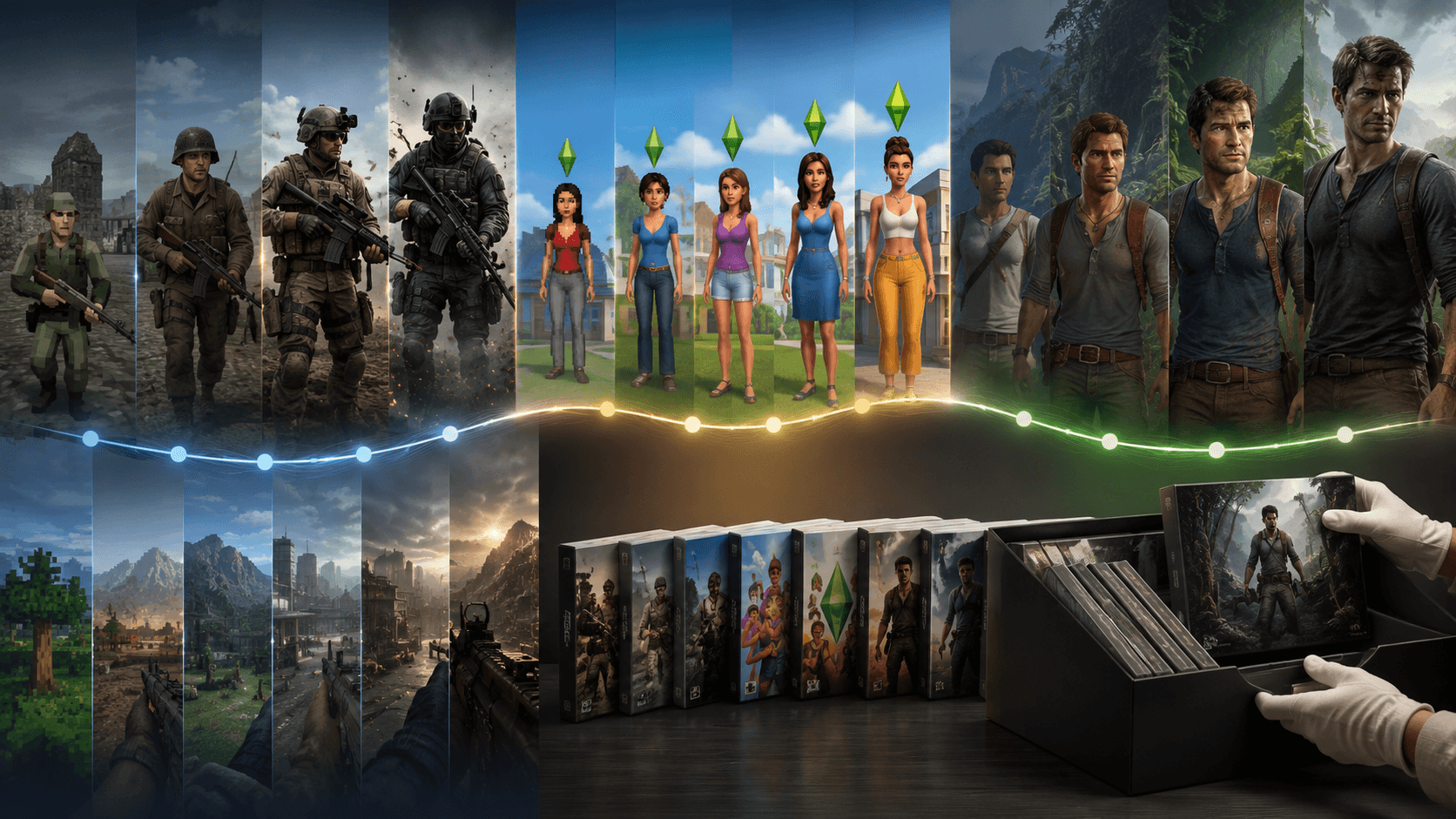 Video Game Evolution Compilations YouTube niche earnings and breakout examples