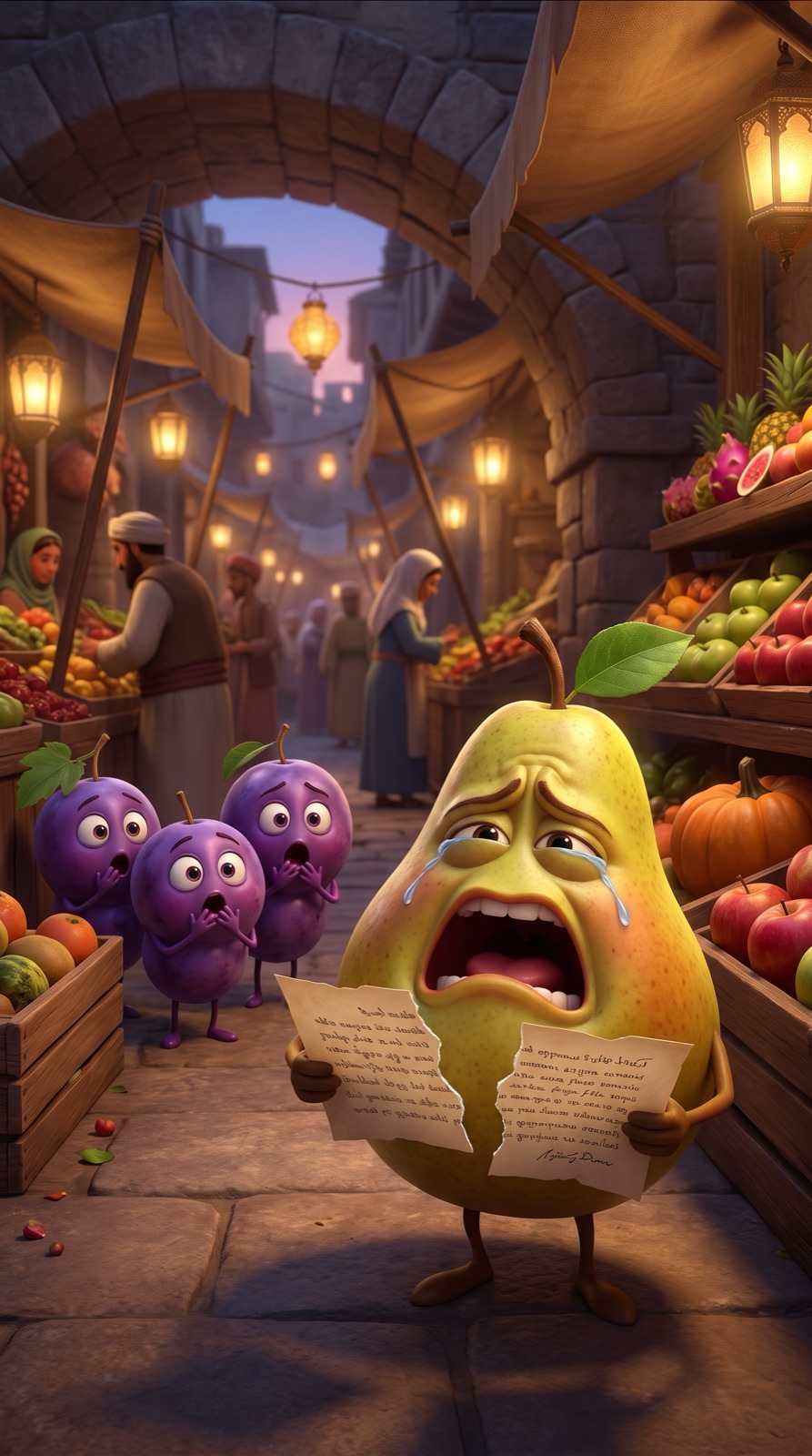Fruit betrayal drama reference image 1